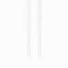 lacet blanc - embout blanc