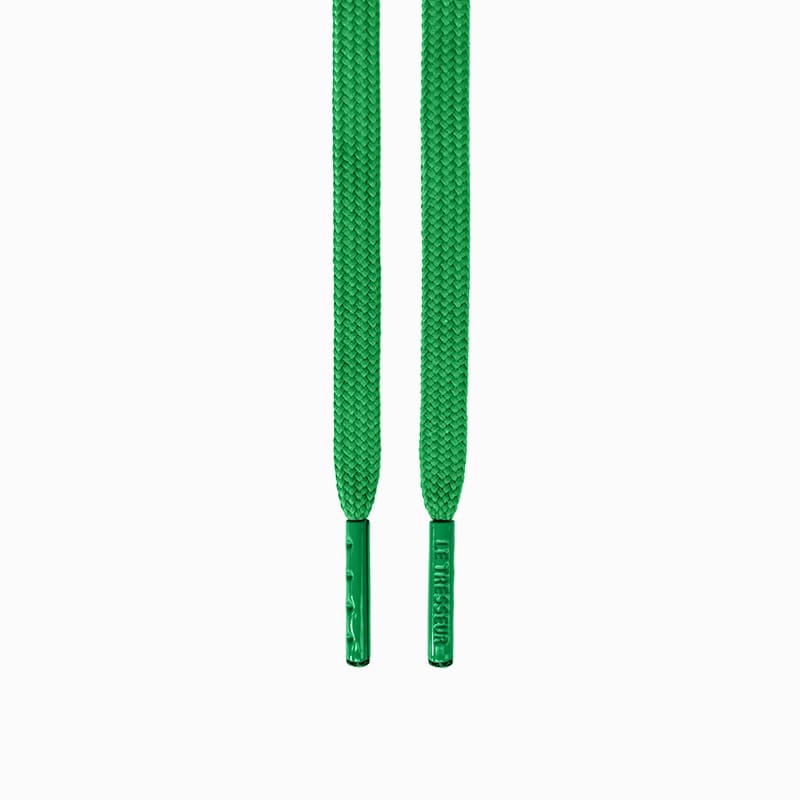 Lacets verts - embouts verts